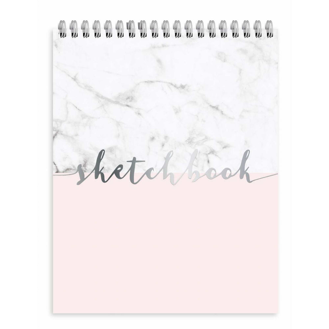 CARNET DE CROQUIS - LARGE - BLANC MARBRÉ PBI AUTRES