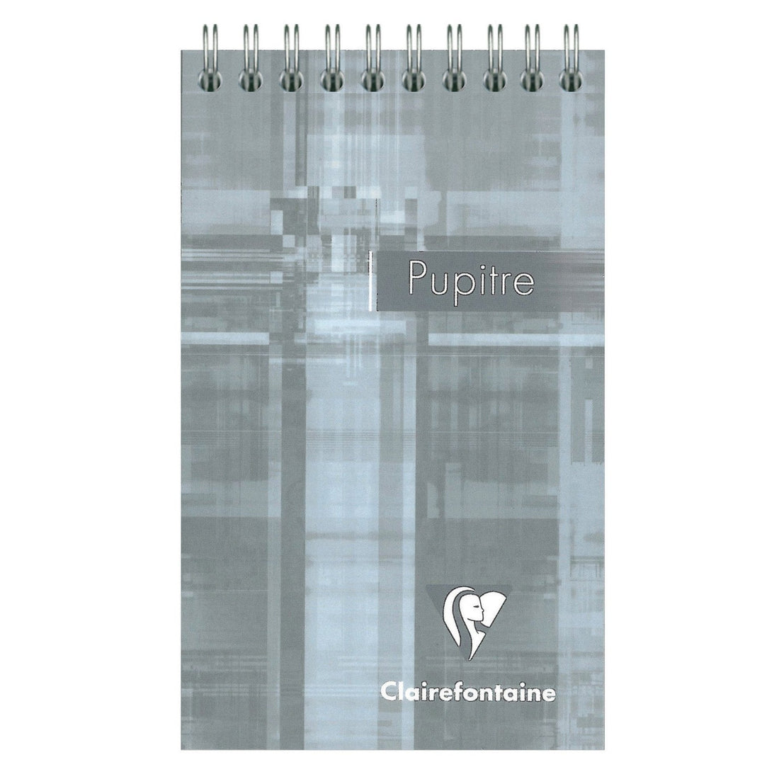 Bloc-notes pupitre reliure intégrale ligné -assortis- 80 feuilles (8.5x14cm) CLAIREFONTAINE