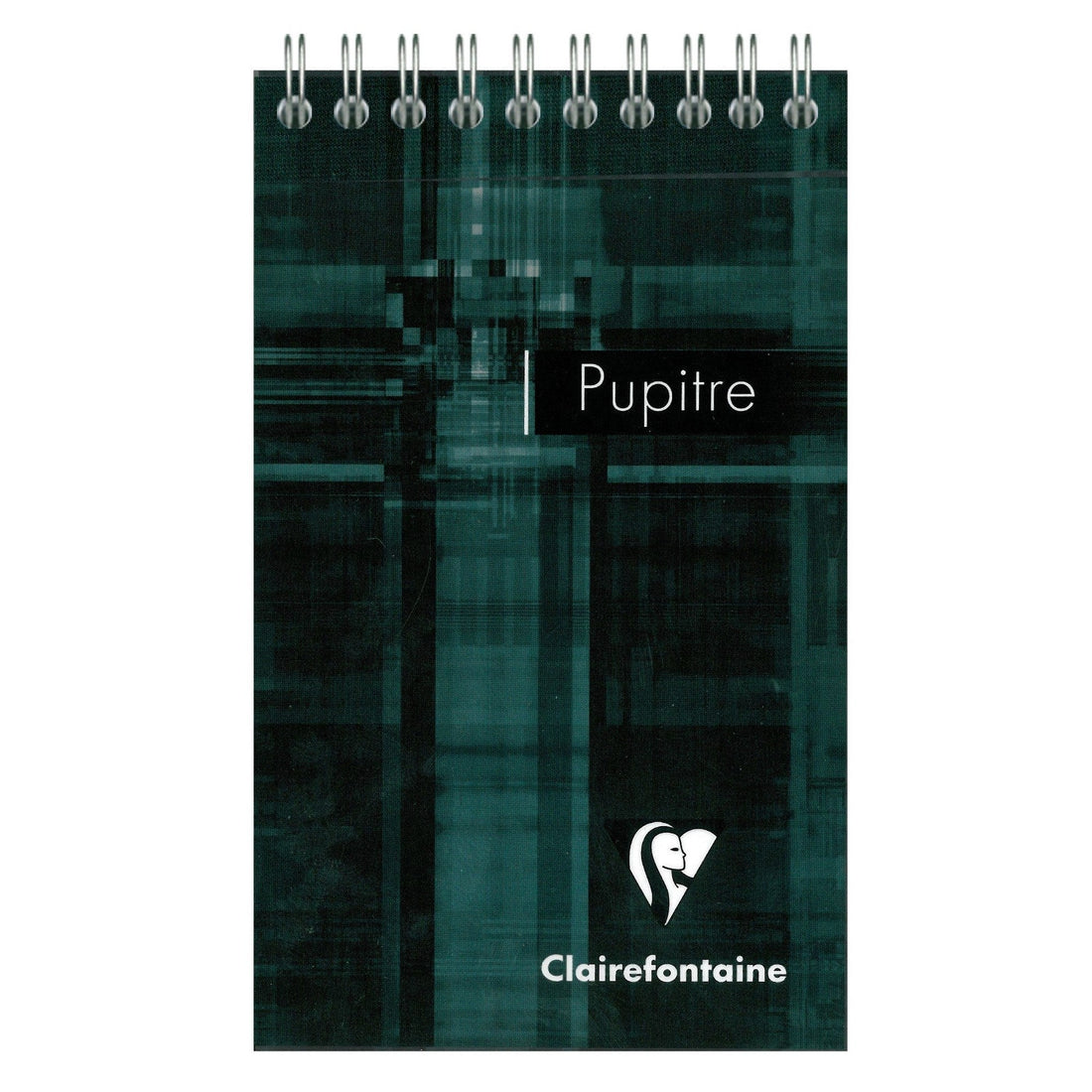 Bloc-notes pupitre reliure intégrale ligné -assortis- 80 feuilles (8.5x14cm) CLAIREFONTAINE