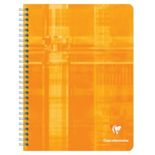 Cahier Ligné En Spirale 100P 6¾X8¾. Assortis CLAIREFONTAINE