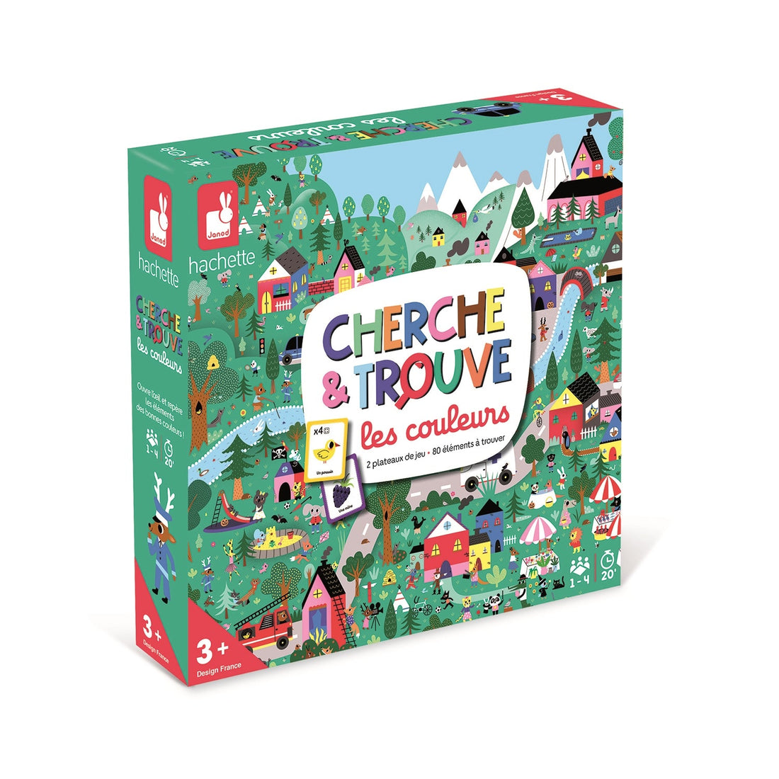 CHERCHE ET TROUVE LES COULEURS JANOD