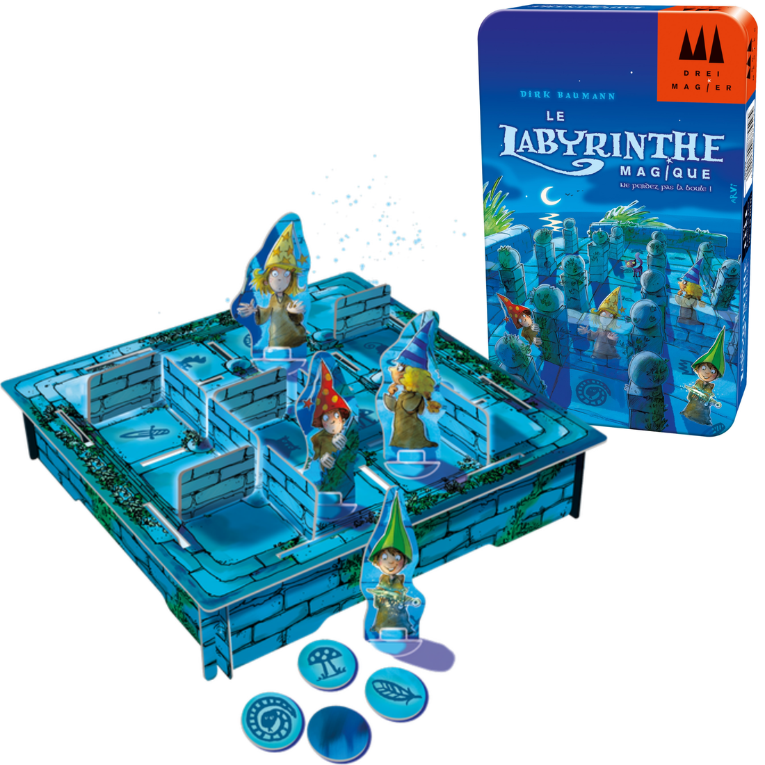 LE LABYRINTHE MAGIQUE - BOÎTE METAL