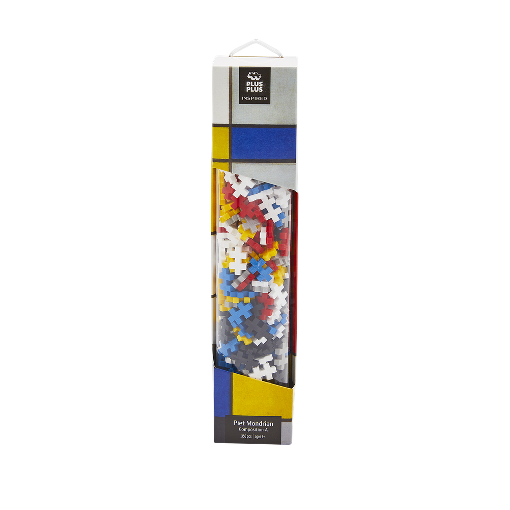 TUBE INSPIRED -  MONDRIAN - 360pcs PLUS PLUS