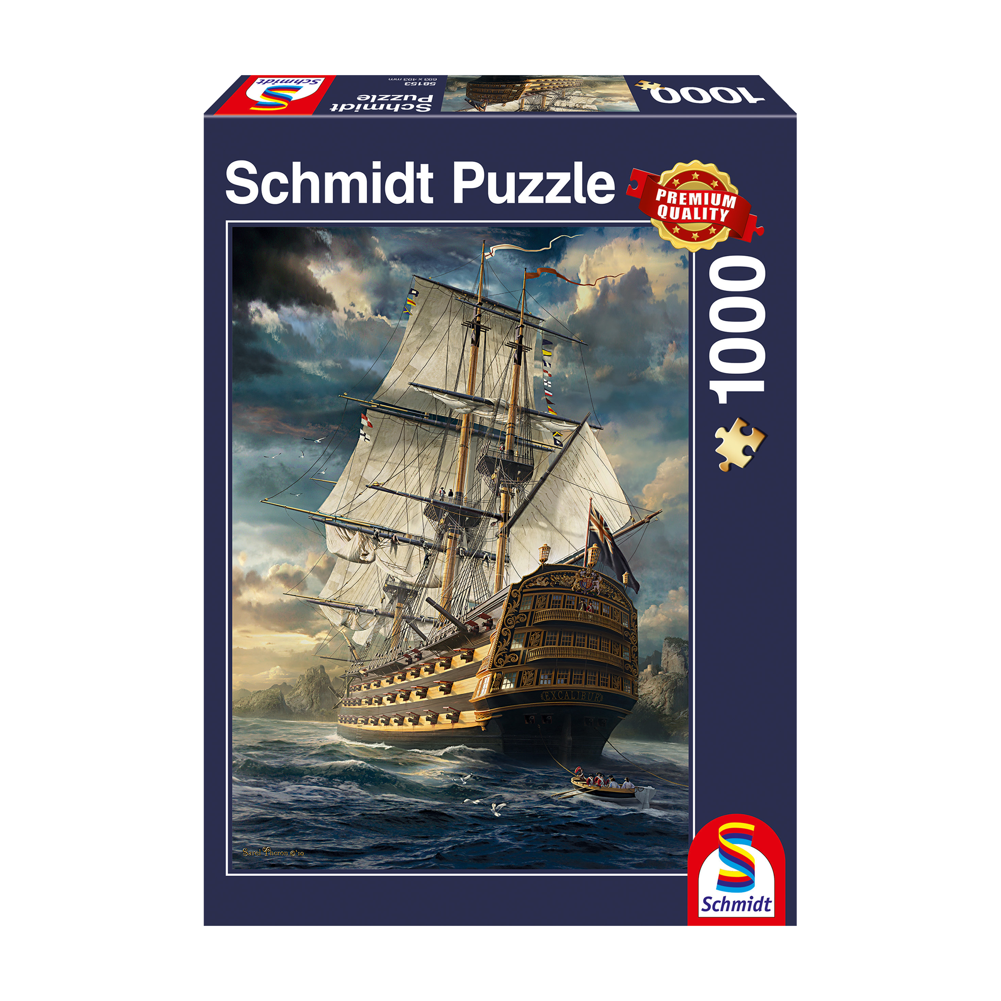 PZ1000: TOUTES VOILES DEHORS SCHMIDT PUZZLE