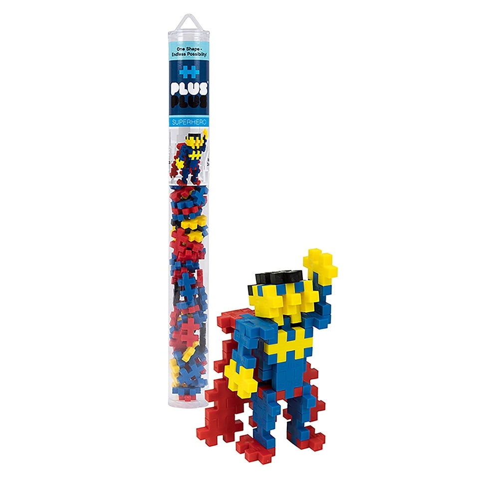 TUBE - SUPER HÉRO - 70pcs PLUS PLUS