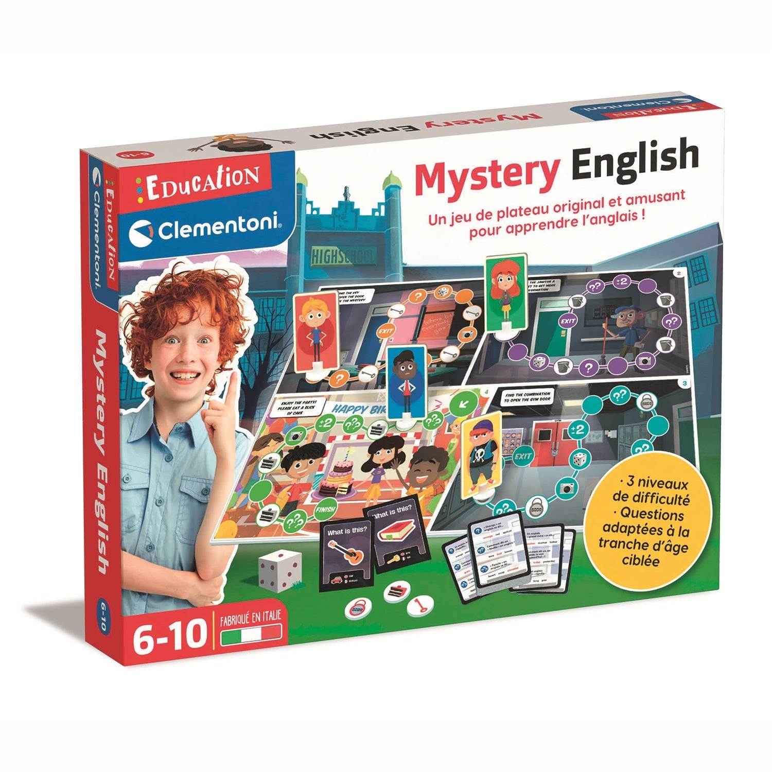 EDUCATION - MYSTERY ENGLISH CLEMENTONI