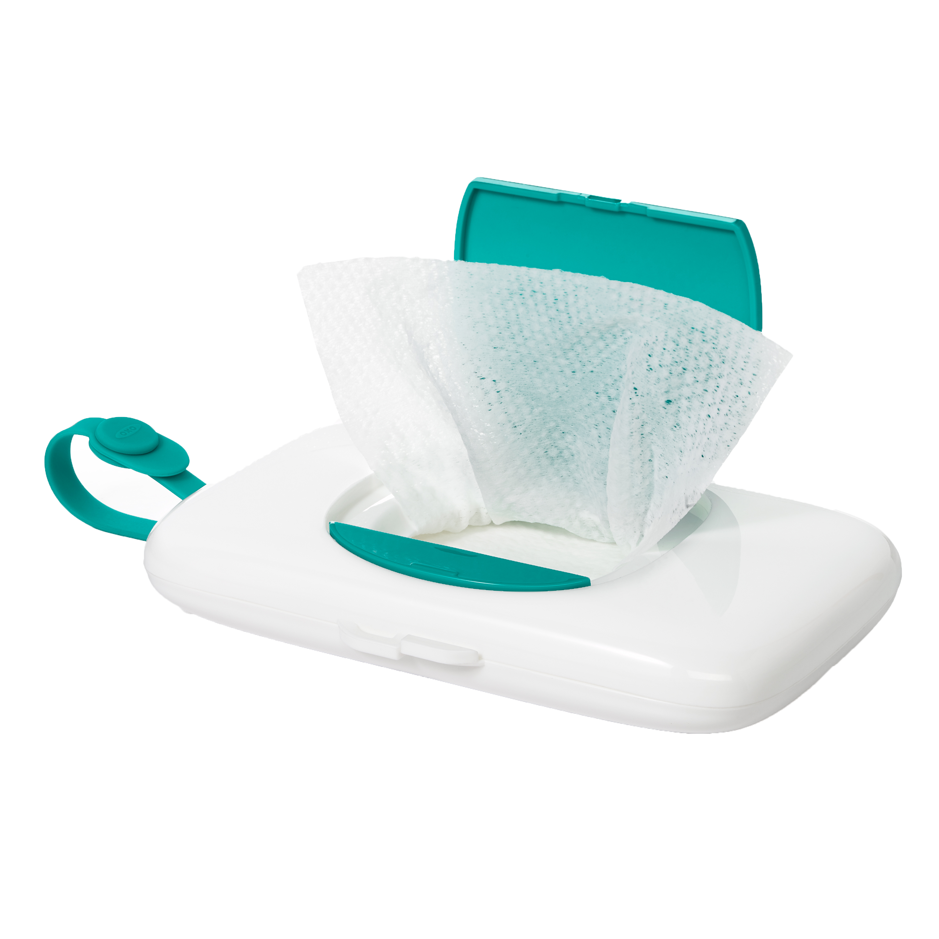 DISTRIBUTEUR DE LINGETTES DE VOYAGE - TURQUOISE OXO TOT