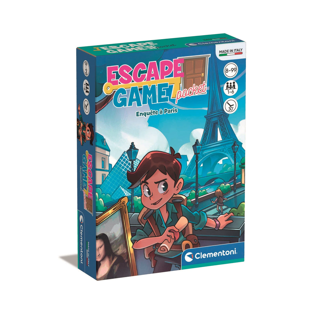 ESCAPE GAME - ENQUÊTE À PARIS CLEMENTONI