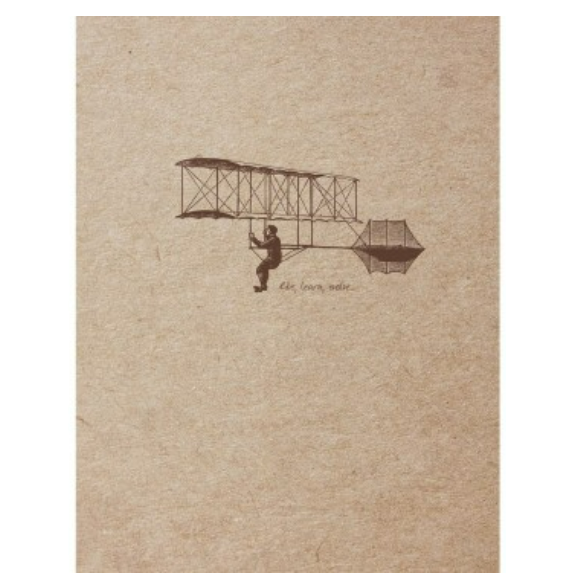 Flying spirit: cahier de croquis dos cousu -motifs assortis- A6. 50 feuilles (10.5x14.8cm) CLAIREFONTAINE