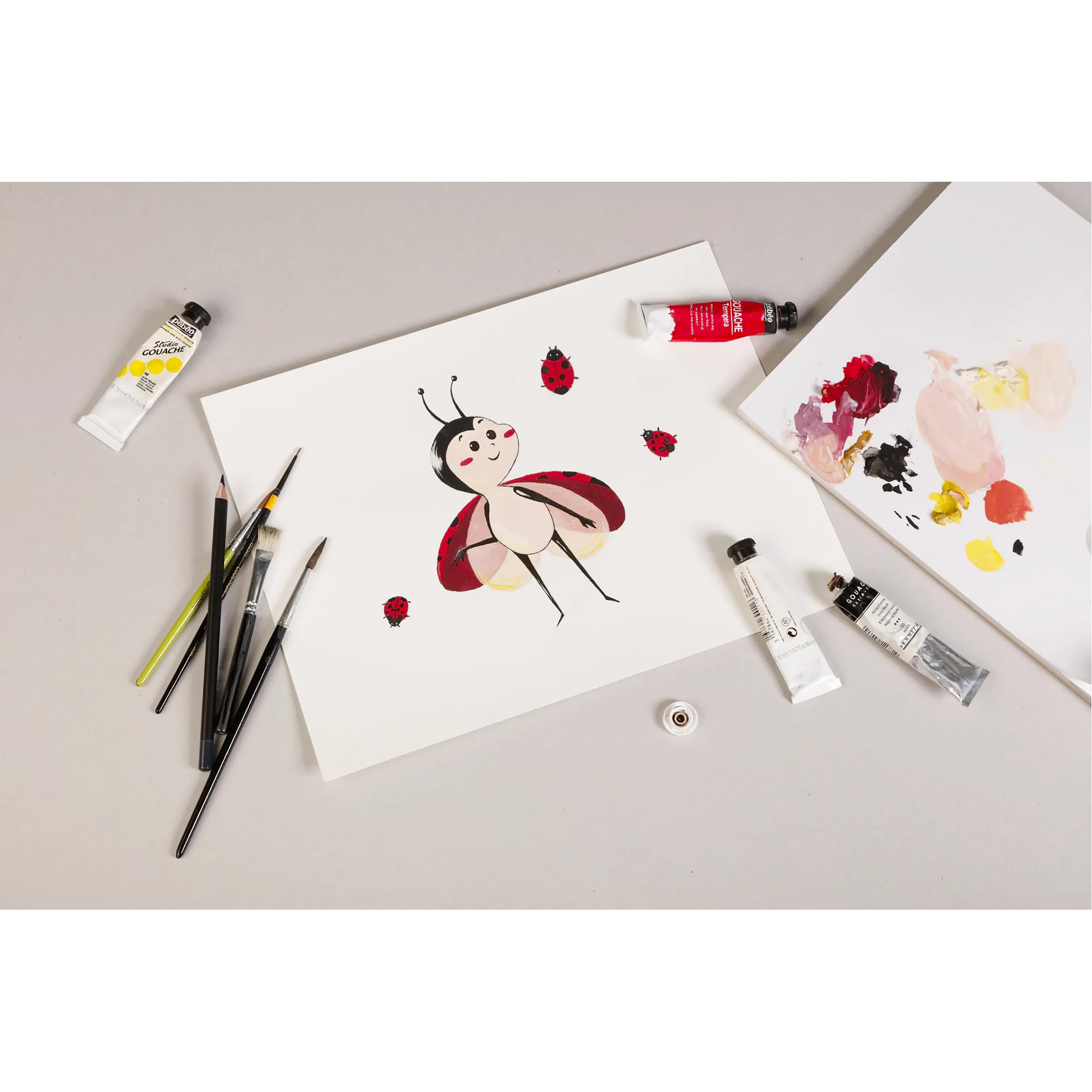 Gouache & Acrylic pouch 24x32cm 6sh 360g