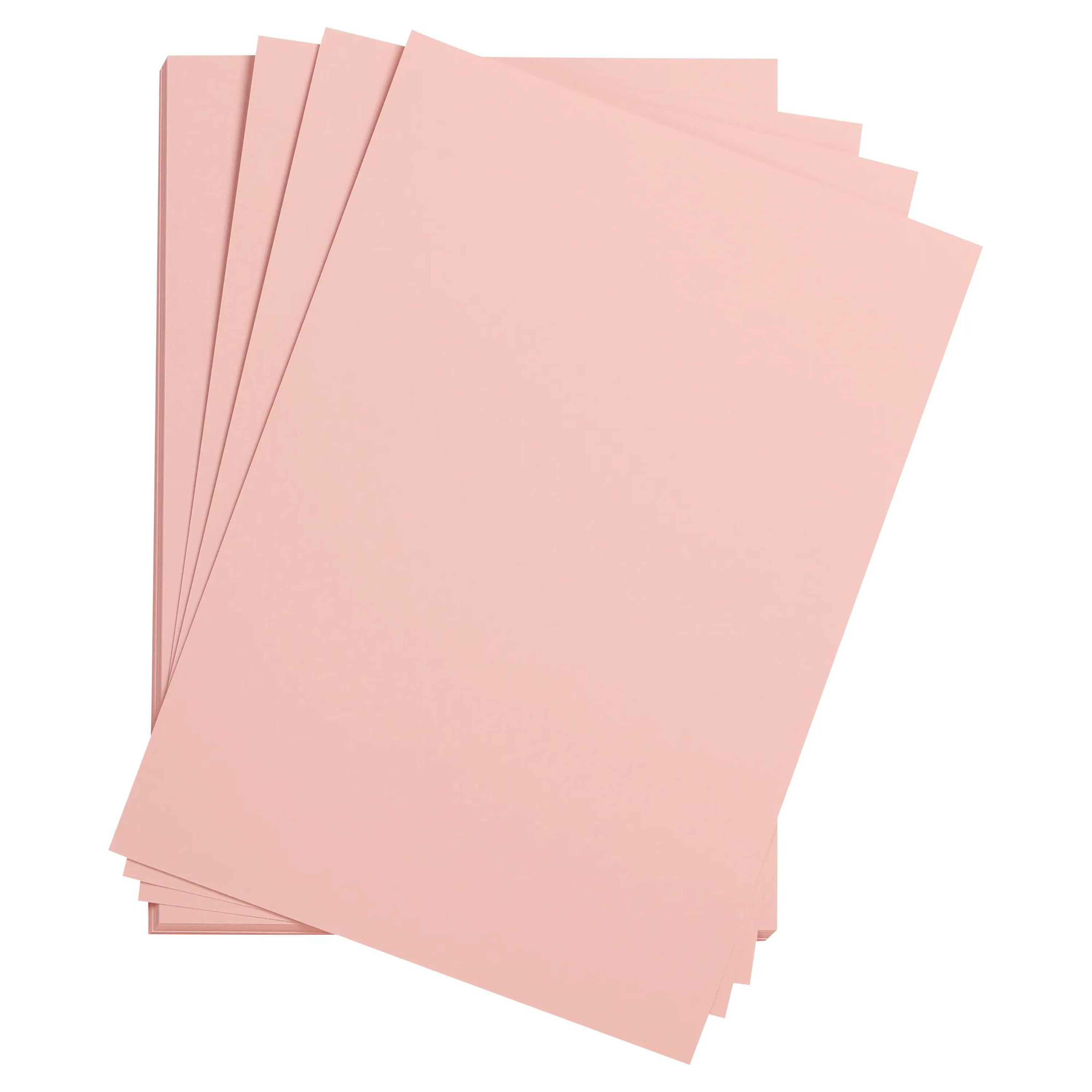 Pack of Color Drawing Paper Etival Color Dark Pink 24 sheets 160gr 29,5 x 43,3 in