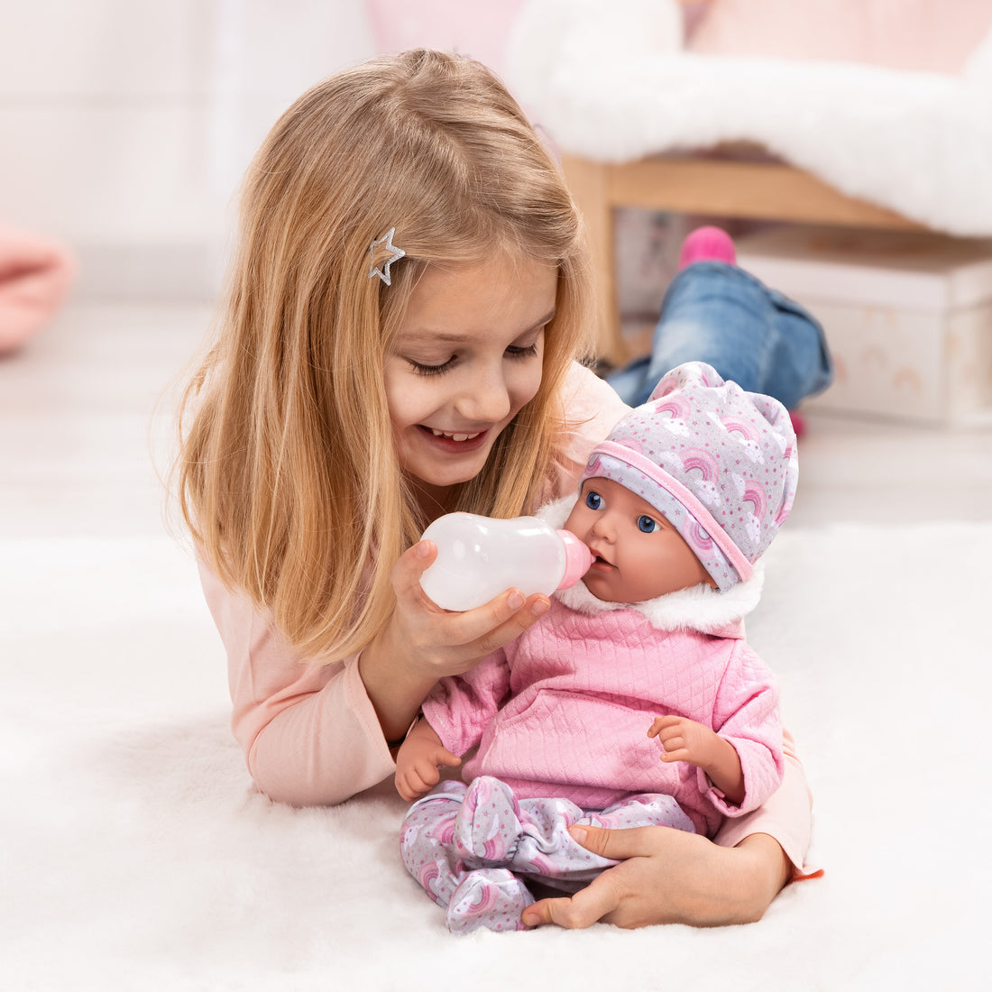 POUPÉE REBORN - 38 CM