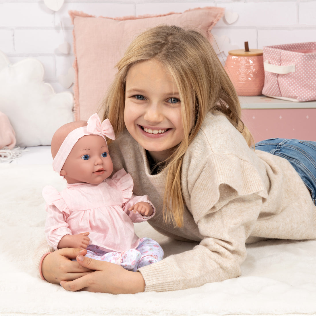 POUPÉE REBORN - 38 CM