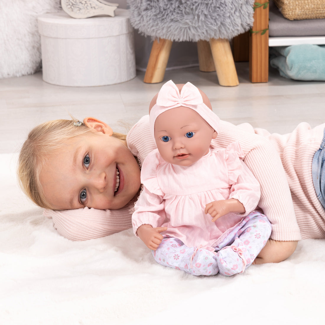 POUPÉE REBORN - 38 CM