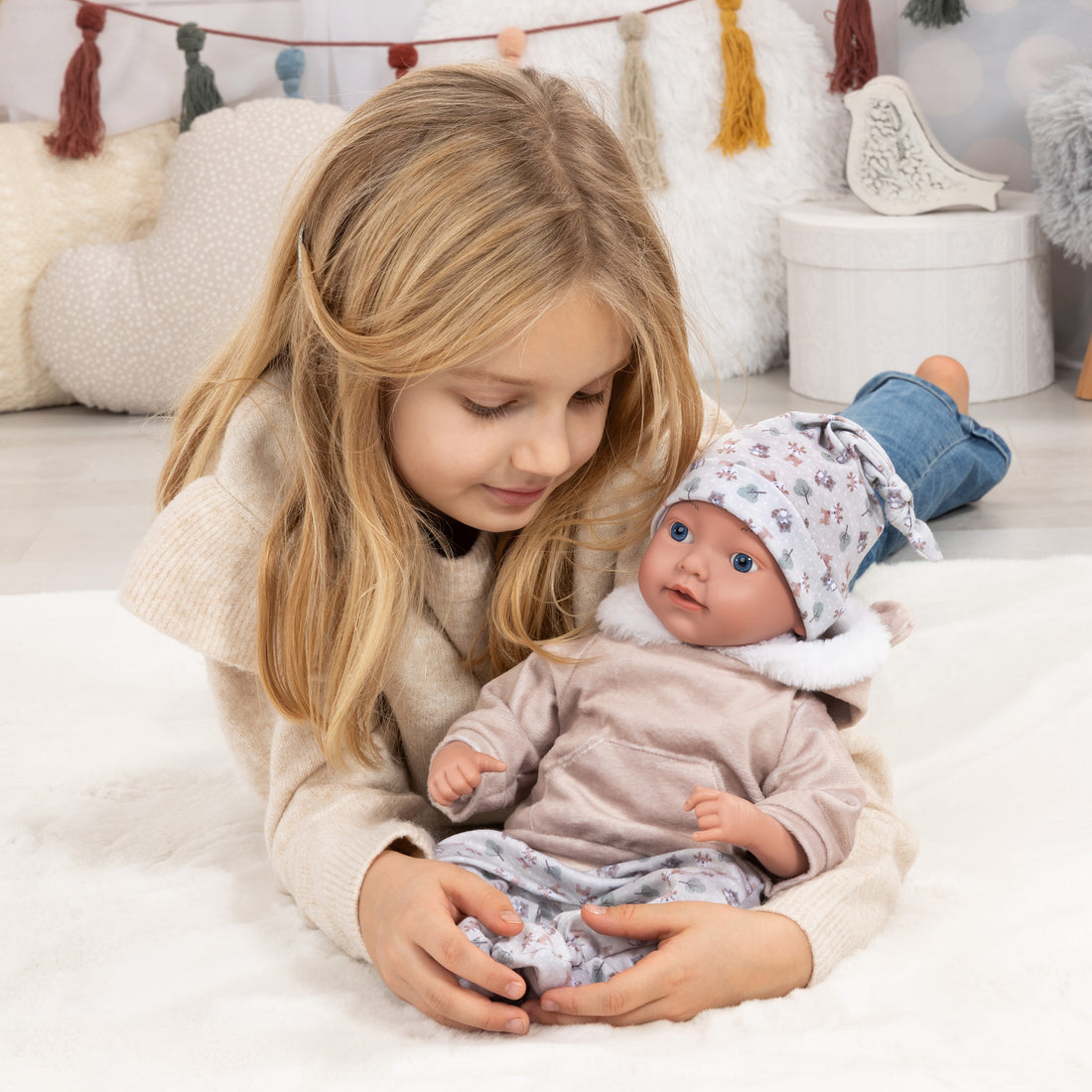 POUPÉE REBORN - 38 CM