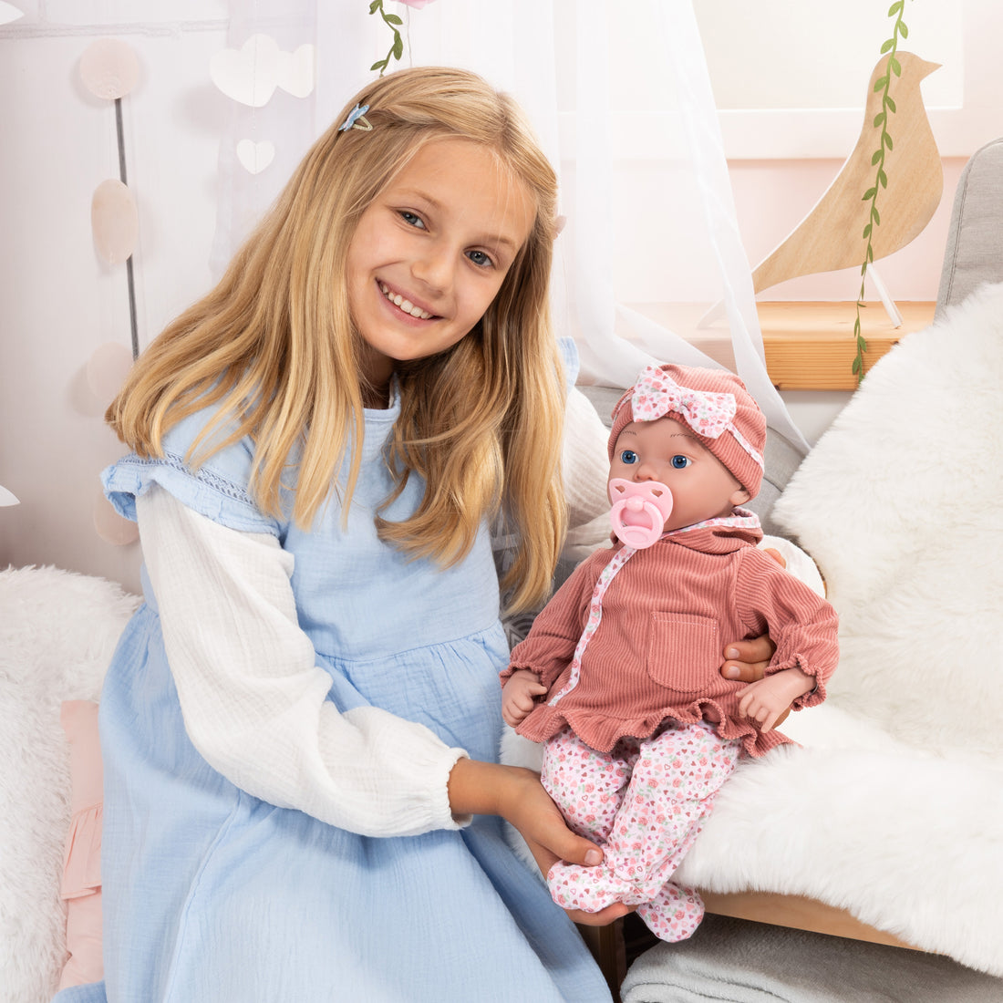 POUPÉE REBORN - 38 CM