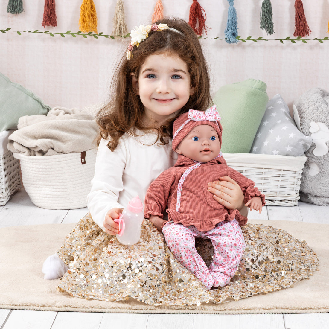 POUPÉE REBORN - 38 CM