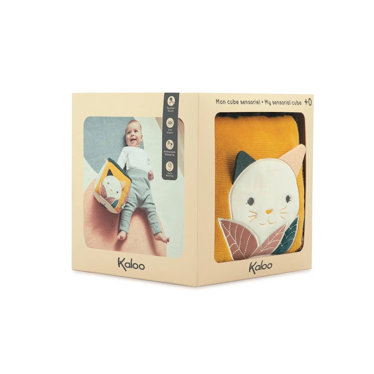 STIMULI - MON CUBE SENSORIEL - 17 CM KALOO