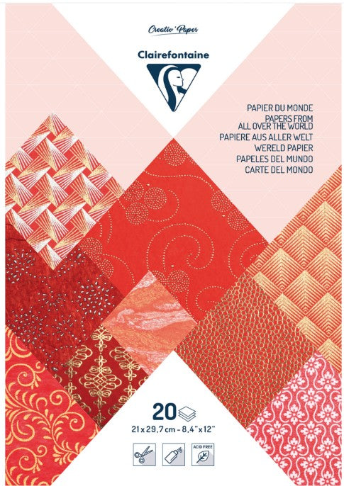 Papier du Monde A4 Rouge