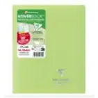 Koverbook Eco cahier polypro agrafé 5/5 -assortis- 96 pages (17x22cm) CLAIREFONTAINE
