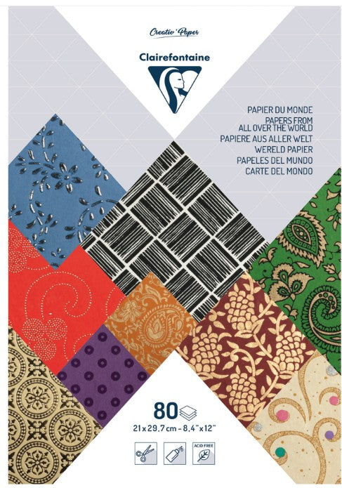 Papier du Monde A4 - 80 feuilles