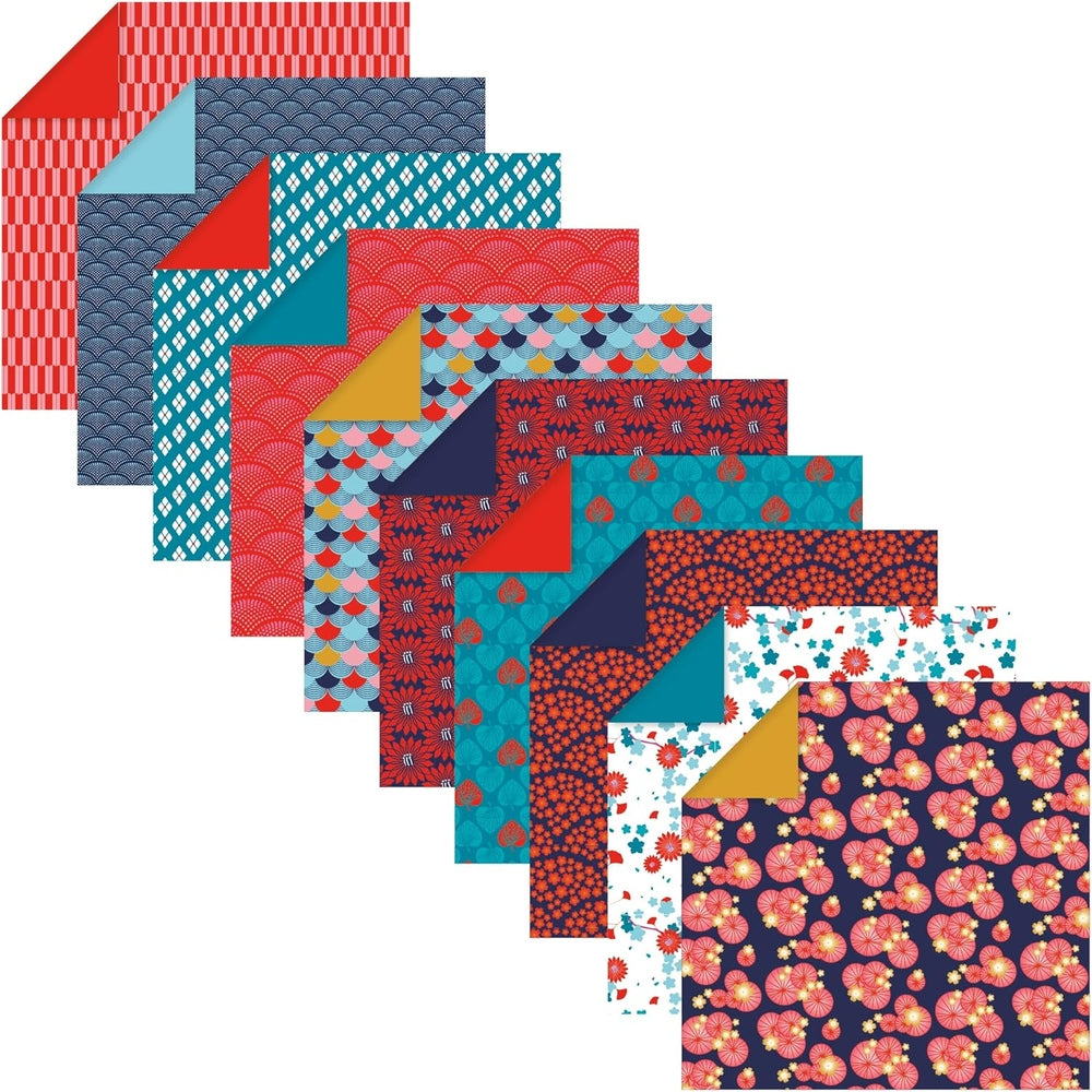 Kit Origami:  60F 10x10, 15x15, 20x20 - Hanayo CLAIREFONTAINE