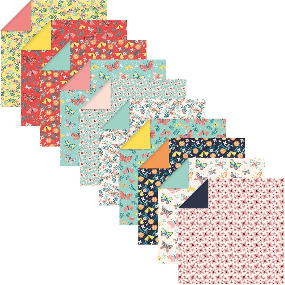 Kit Origami:  60F  15x15  - Jardin Fruité CLAIREFONTAINE