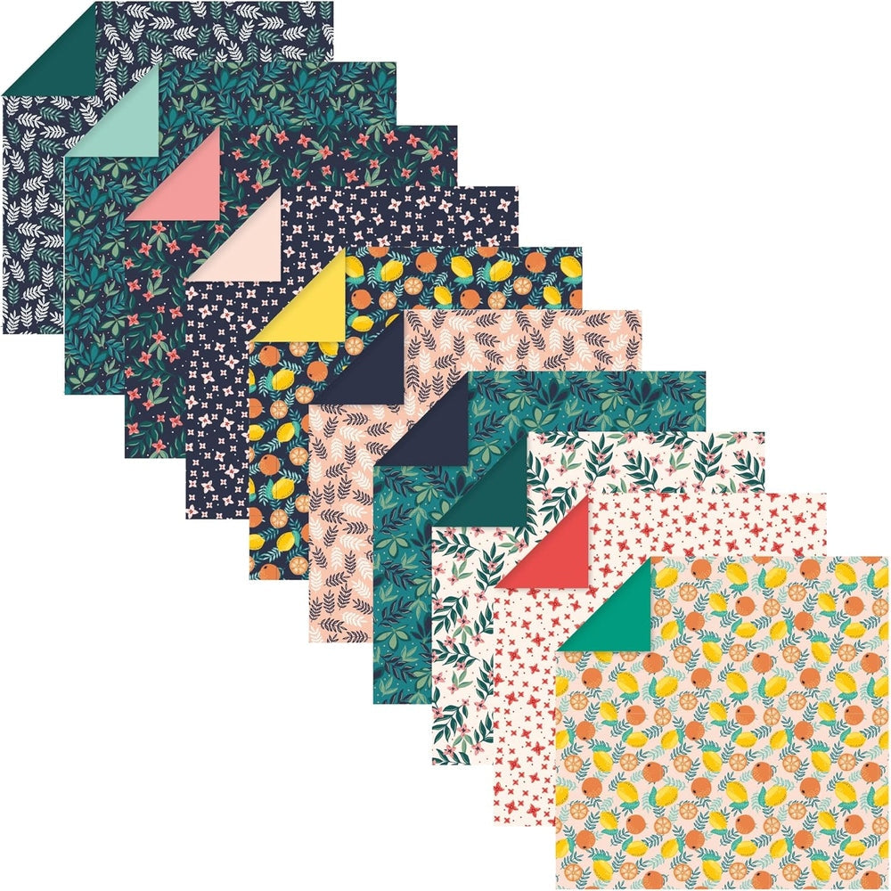 Kit Origami:  60F  15x15  - Jardin Fruité CLAIREFONTAINE