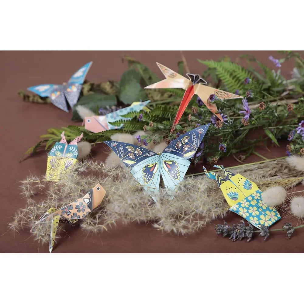 Kit Origami:  60F 10x10, 15x15, 20x20 - Insectes CLAIREFONTAINE