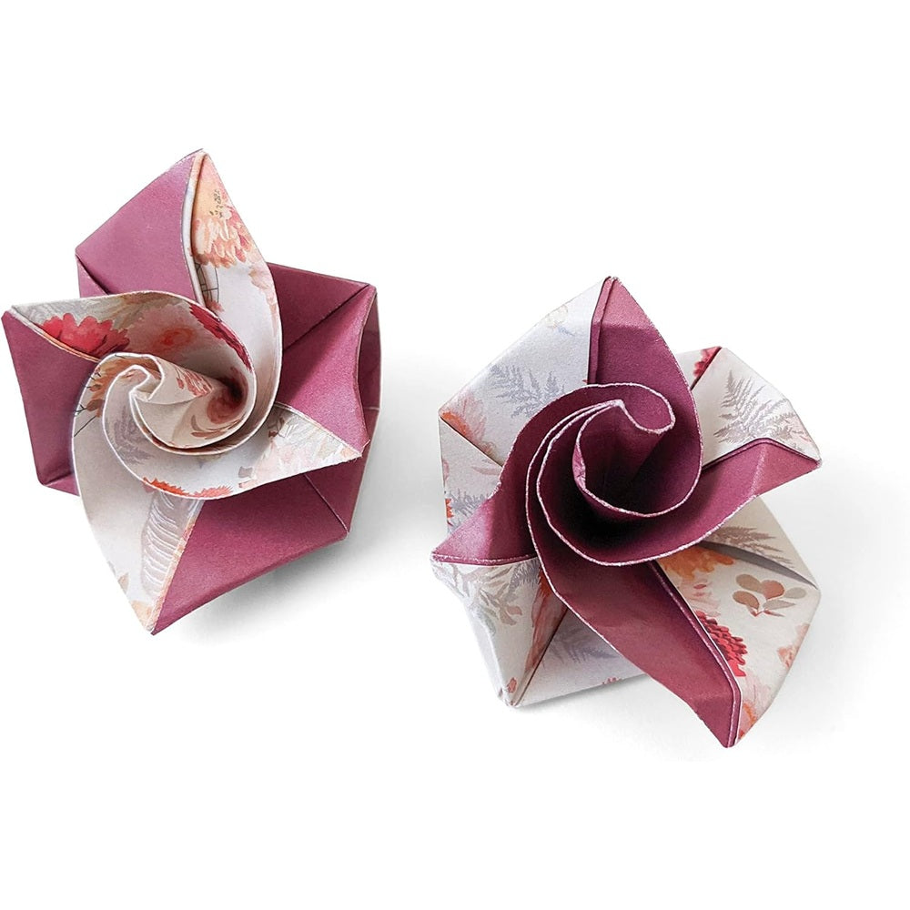 Kit Origami:  60F 10x10, 15x15, 20x20 - Fleurs Séchées CLAIREFONTAINE