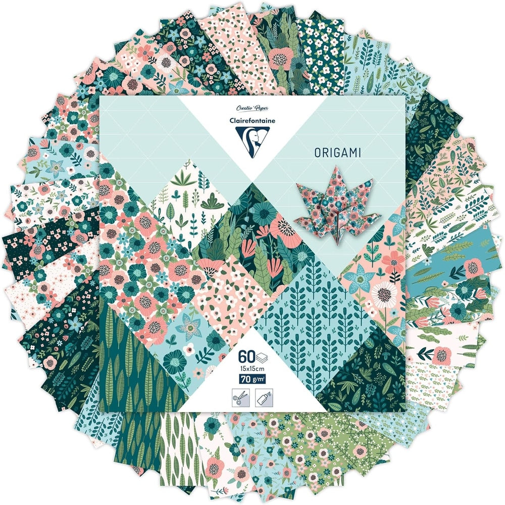 Kit Origami:  60F  15x15 - Herbier CLAIREFONTAINE