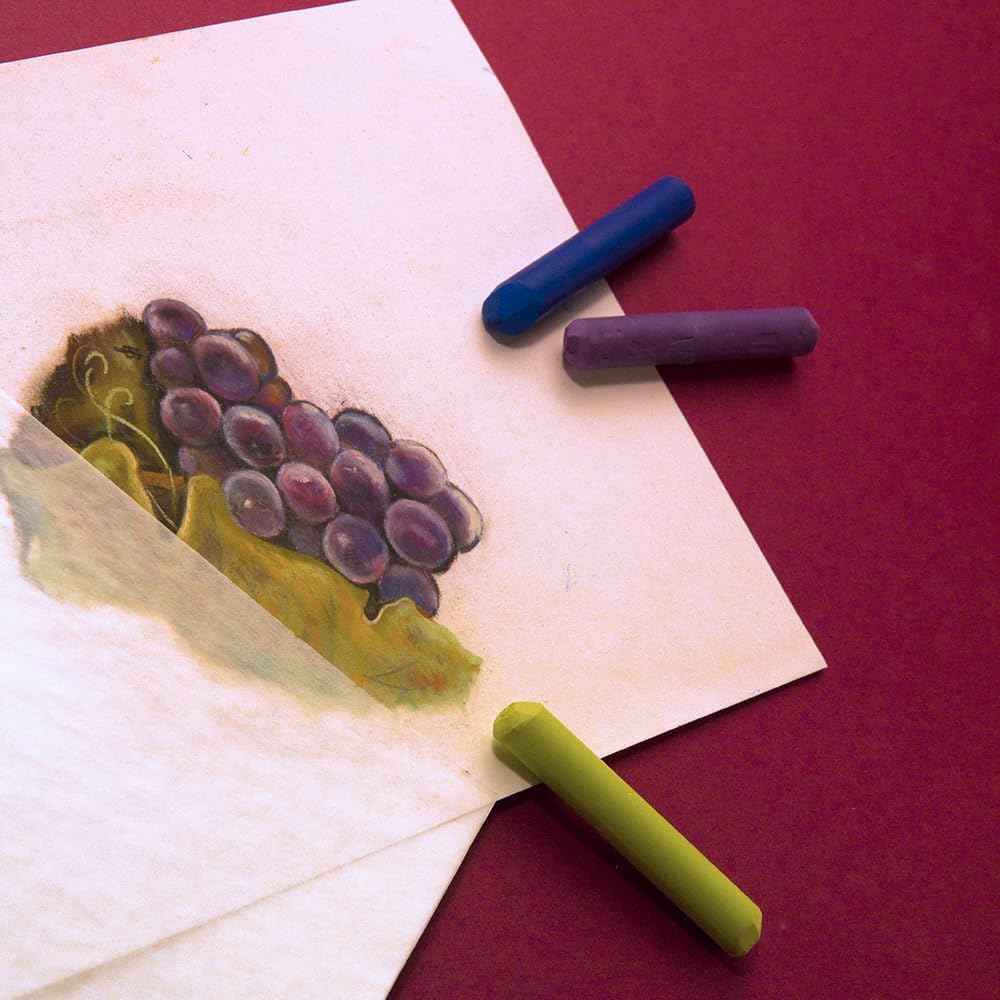 Pastelmat Pad N°3 360g  White  12 Sheets 7.1x9.45in