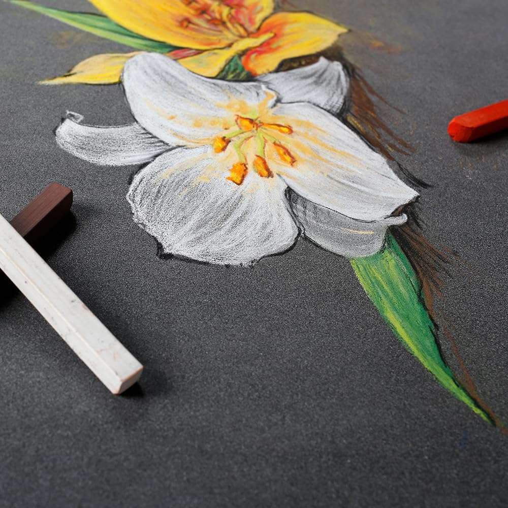 Pastelmat Pad N°6 360g  Anthracite  12 Sheets 9.4x11.8in