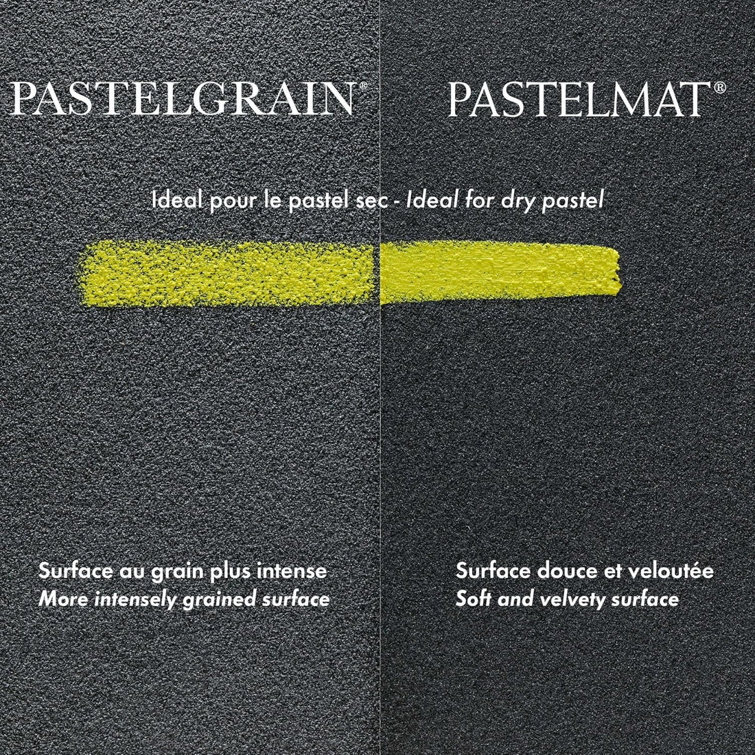 Pastelmat Pad N°6 360g  Anthracite  12 Sheets 9.4x11.8in