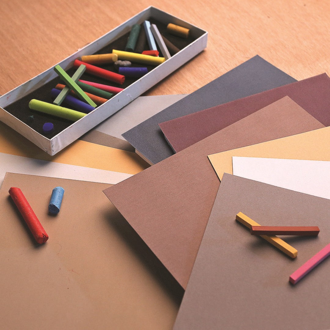 Pastelmat Pad N°3 360g  Assorted  12 Sheets 11.8x15.75in