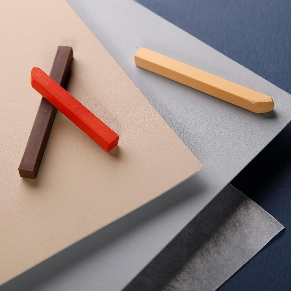 Pastelmat Pack of 5 Sheets 360g  White  19.7x27.5in