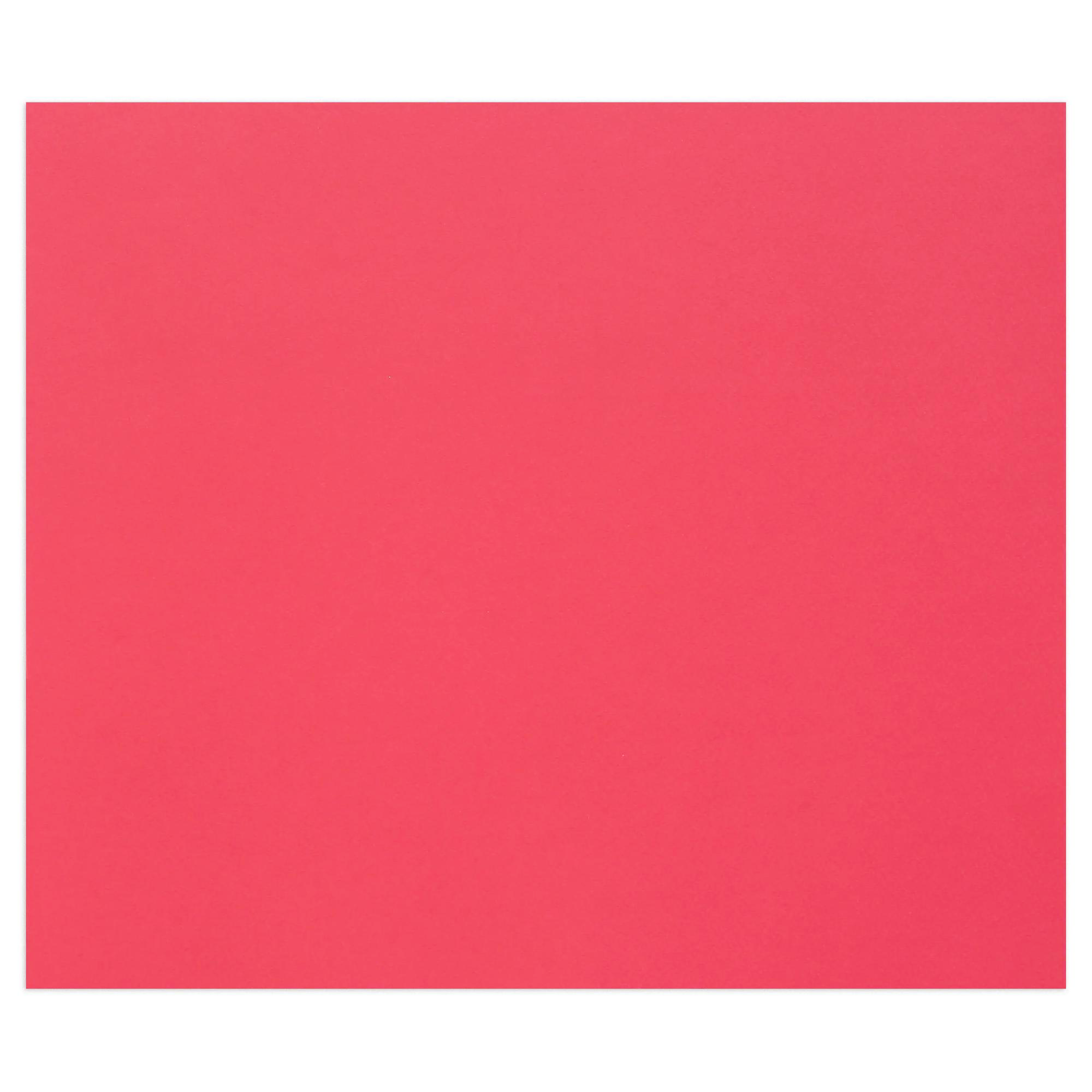 Tulipe Cardboard 160gr Bright Red 25 sheets 20 x 25,5 in