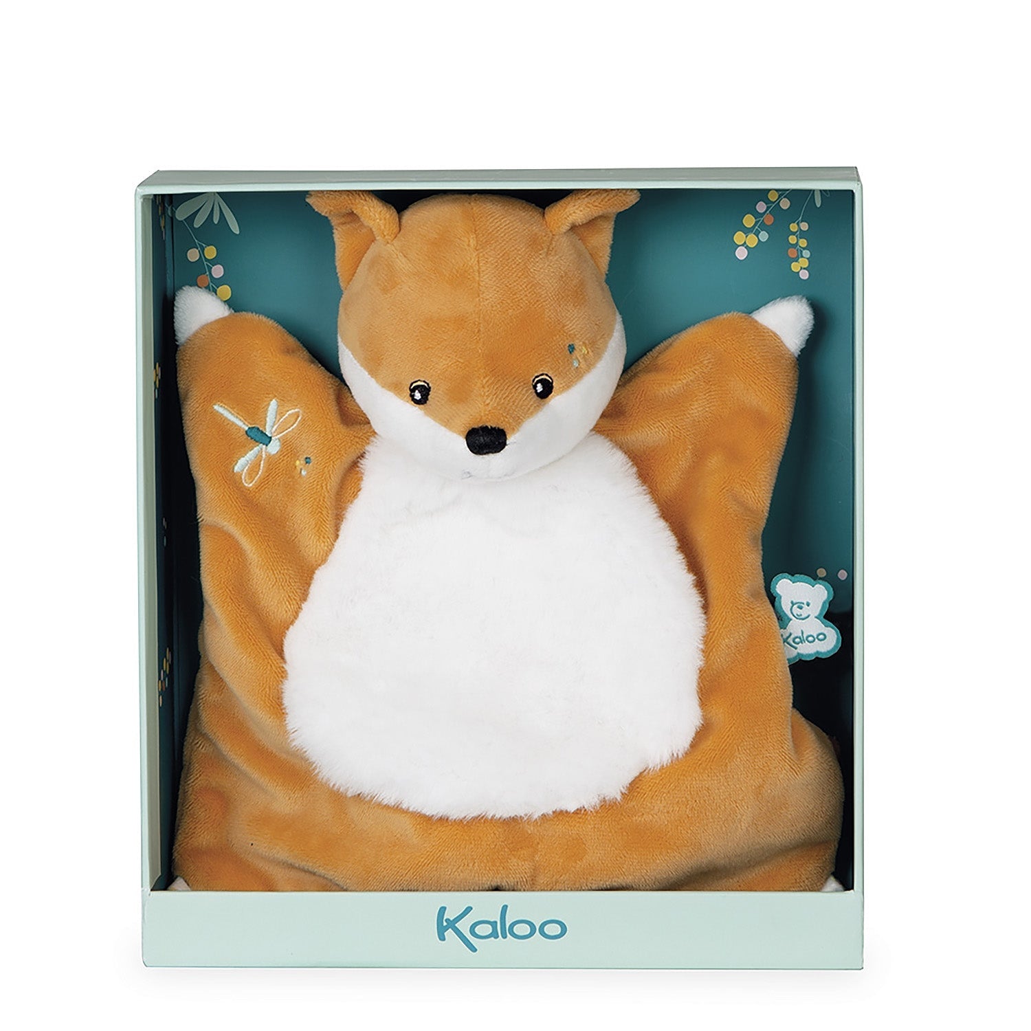FRIPONS : DOUDOU CARRÉE LÉONARD LE RENARD KALOO