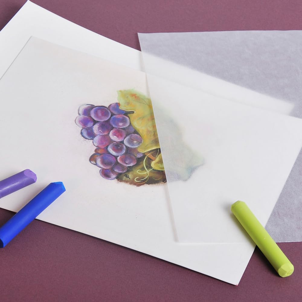 Pastelmat Pad N°3 360g  White  12 Sheets 11.8x15.75in