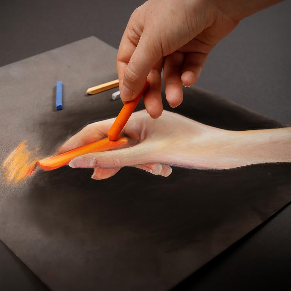 Pastelmat Pad N°6 360g  Anthracite  12 Sheets 11.8x15.75in