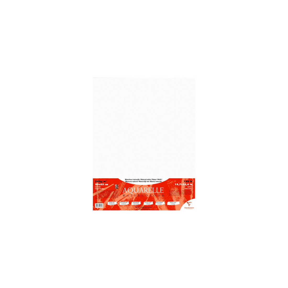 Watercolour Pad Cardinal 5p 300 gr 19,6 x 25,6 in