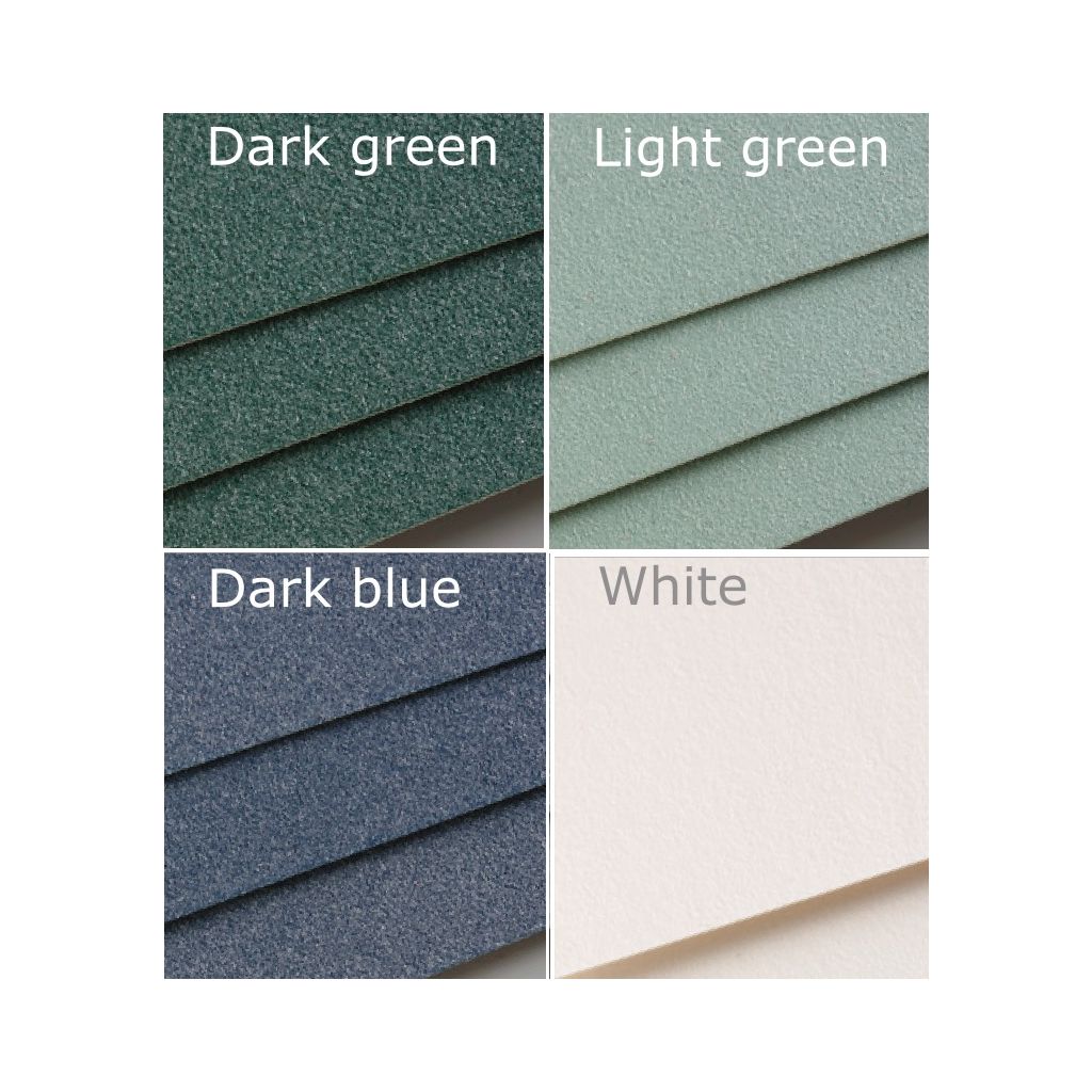 Pastelmat Pad N°5 360g  Assorted  12 Sheets 7.1x9.45in