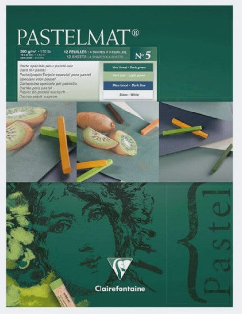 Pastelmat glued pad n°5 18x24cm 12sh 360g