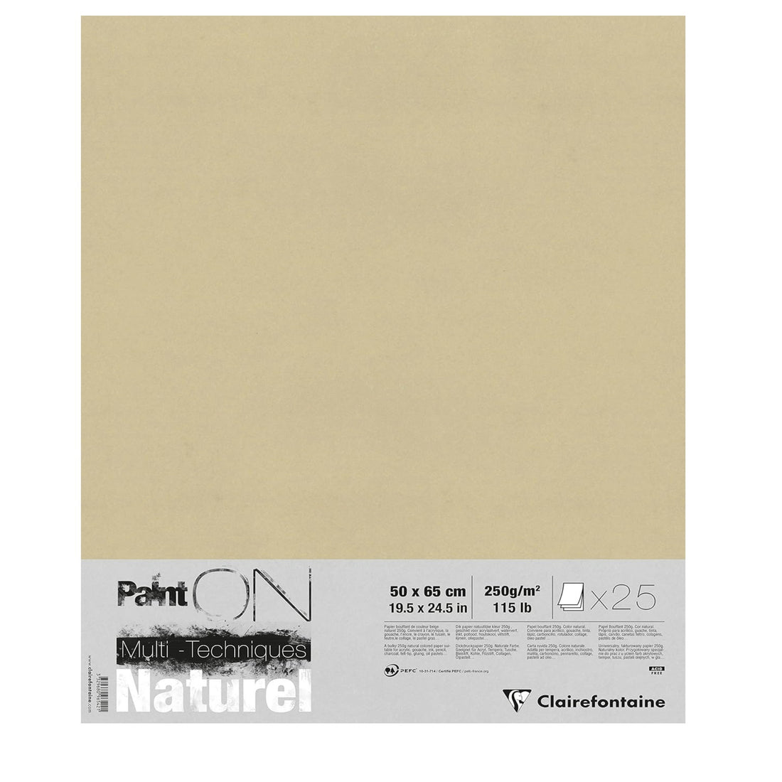 Paint'On Naturel 250g. 25F 19.7X25.5