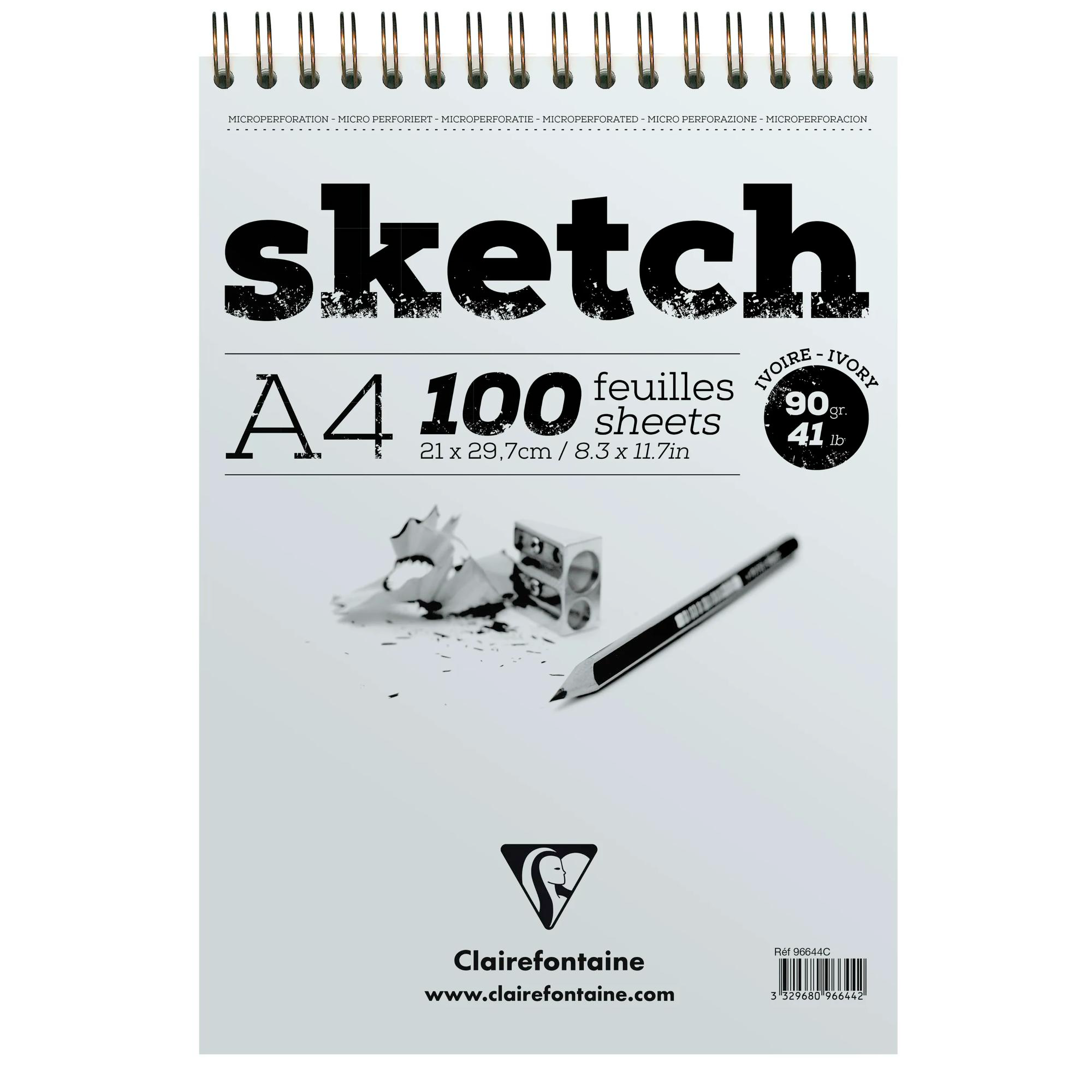 Sketch Pad Ivory 100 sheets (8.3 x 11.7 in)