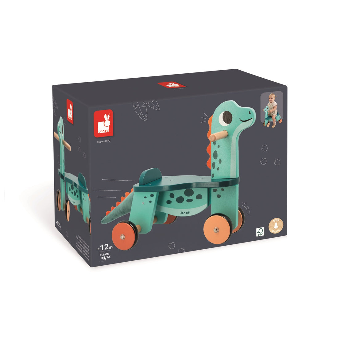 DINO - PORTEUR PORTOSAURUS JANOD