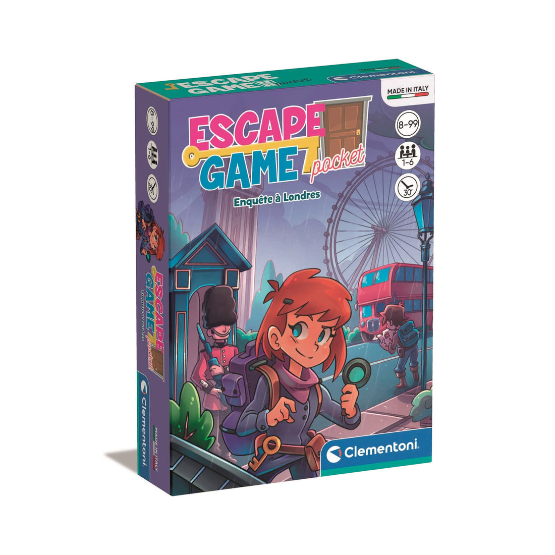 ESCAPE GAME - ENQUÊTE À LONDRES CLEMENTONI