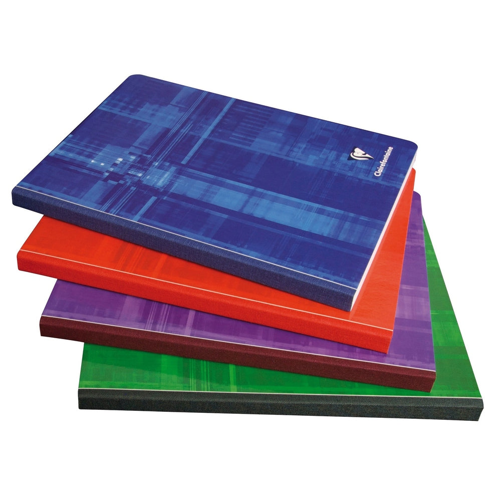 Cahiers Reliés En Toile Vierge 192P 6¾X8¾ (Couleurs assortis) CLAIREFONTAINE