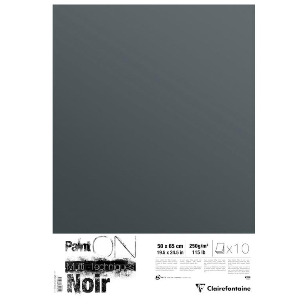 Paint'On Noir 250g. 10F 19,7X25,5