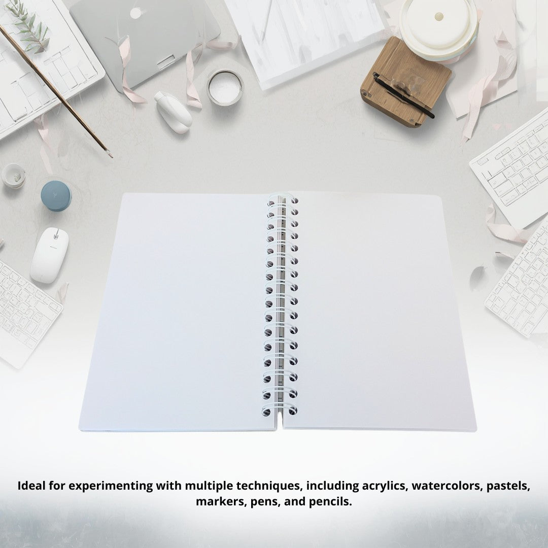 Média Mix Spirale 14X21,6 60S 160G CLAIREFONTAINE